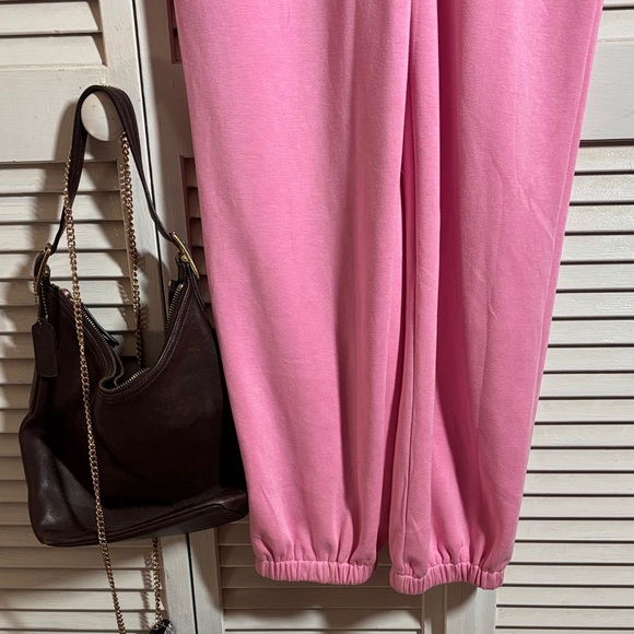 Pink Zip-Front Jumpsuit - Picture 5 of 11